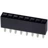 Female header 8-pin standard 0.1