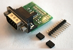RS232 to TTL converter board DTE with Male DB9 3.3V to 5V