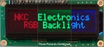 Character LCD Module 16x2 Negative with RGB Backlight