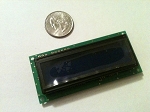 16x2 Serial 3.3V LCD Module Blue with White backlight for TI Launchpad