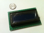 20x4 Serial 3.3V LCD Module Blue with White backlight for TI Launchpad