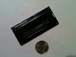 16x2 Serial LCD Module Amber on Black